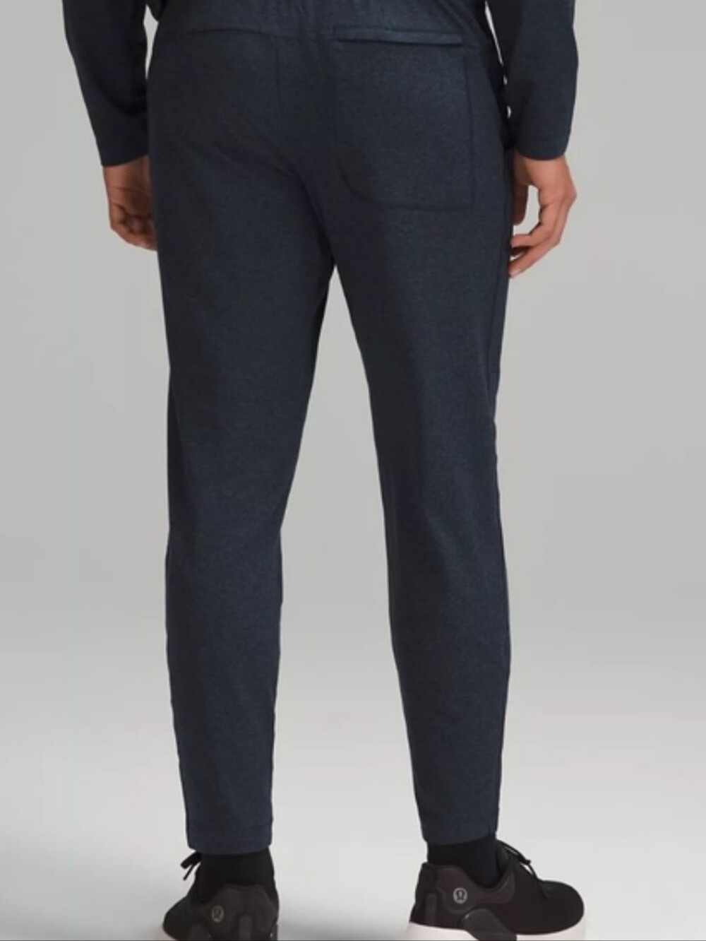 Lululemon Soft Jersey Jogger Pants. Heathered Dark Blue. 27" Inseam. Size M.